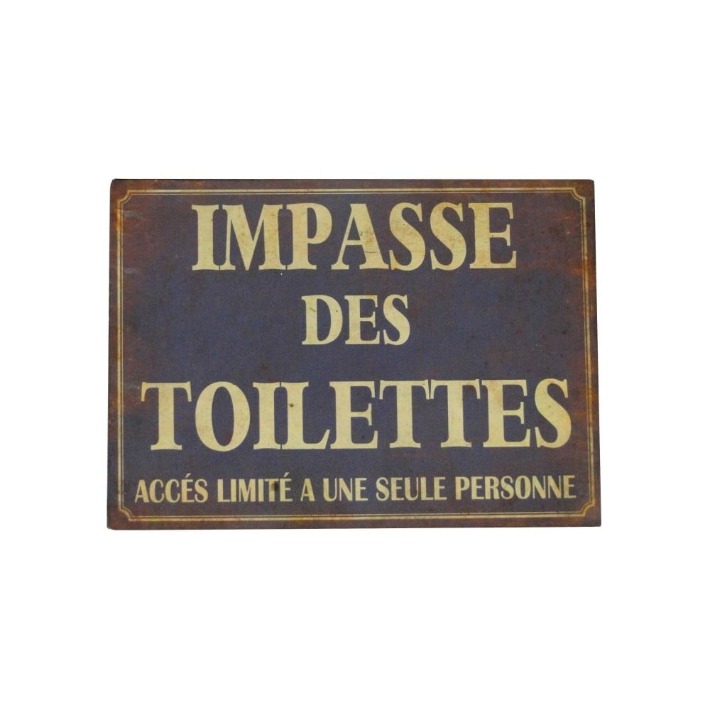 Tăbliță Antic Line Impasse Des Toilettes Antic Line