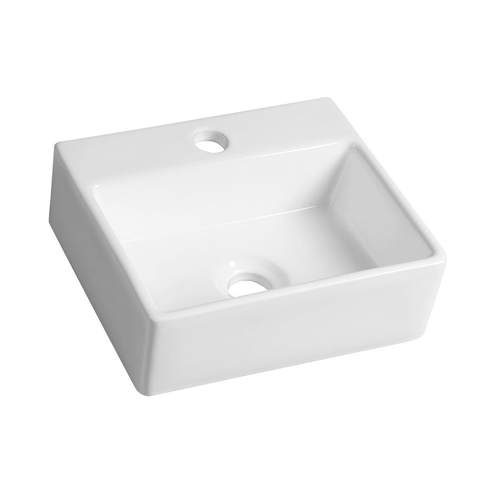 Chiuvetă mică pentru WC albă din ceramică 33,5x29 cm Giulia – Sapho