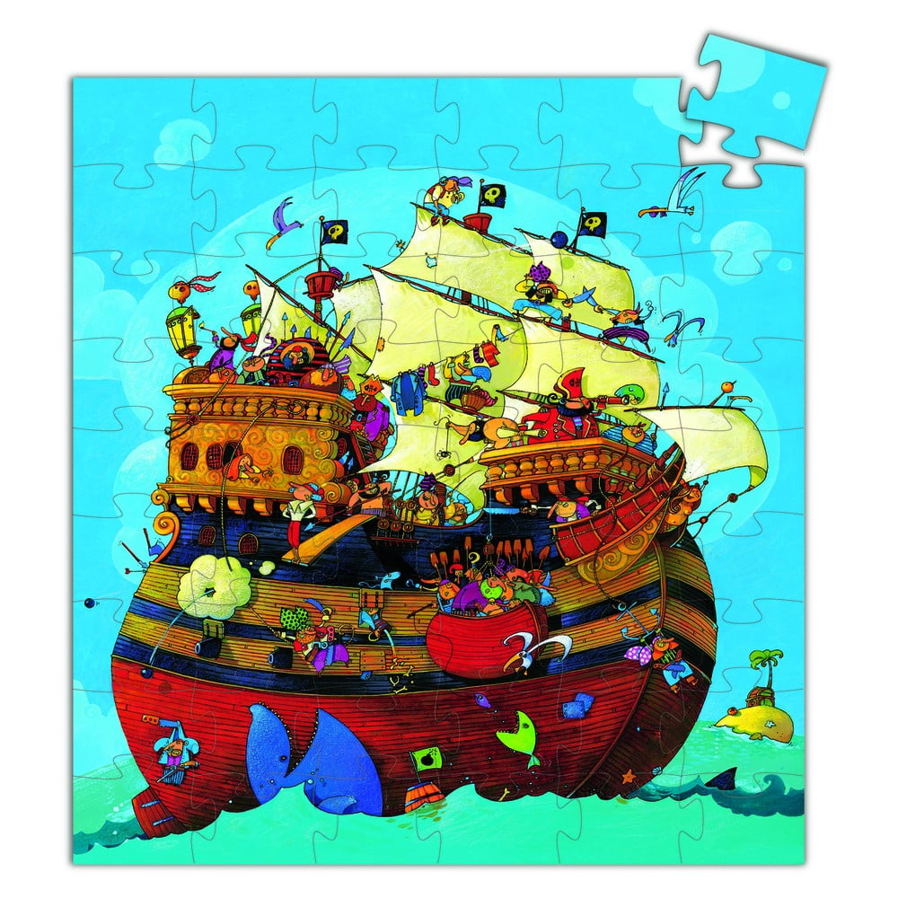 Puzzle pentru copii Djeco Corabie bonami.ro imagine 2022