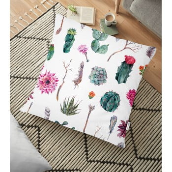 Față de pernă din amestec de bumbac minimalist cushion covers succulent, 70 x 70 cm