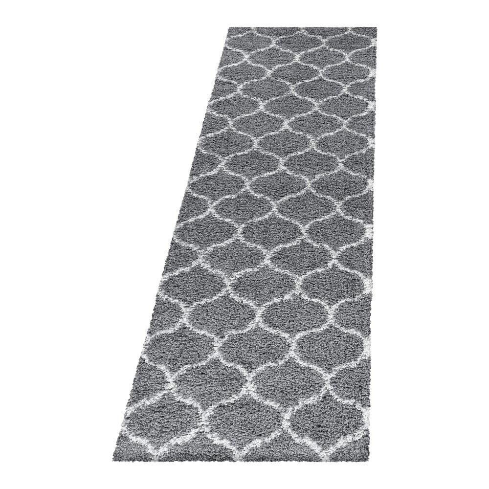 Covor tip traversă gri 80x250 cm Salsa – Ayyildiz Carpets