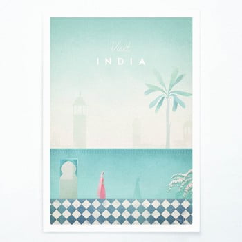 Poster travelposter india, a3