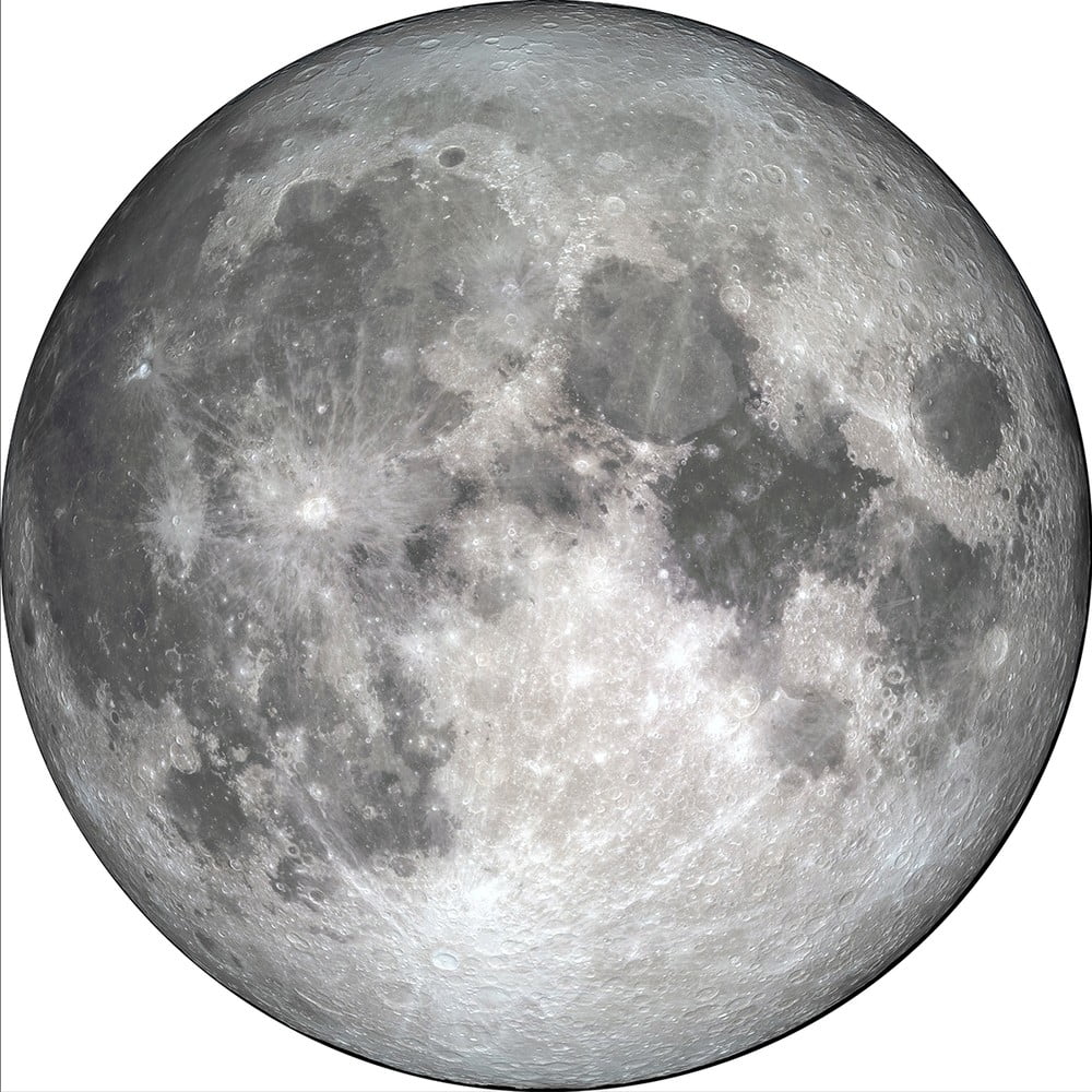 Tablou 70x70 cm The Moon – Malerifabrikken