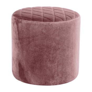 Puf din catifea loomi.design ejby, roz