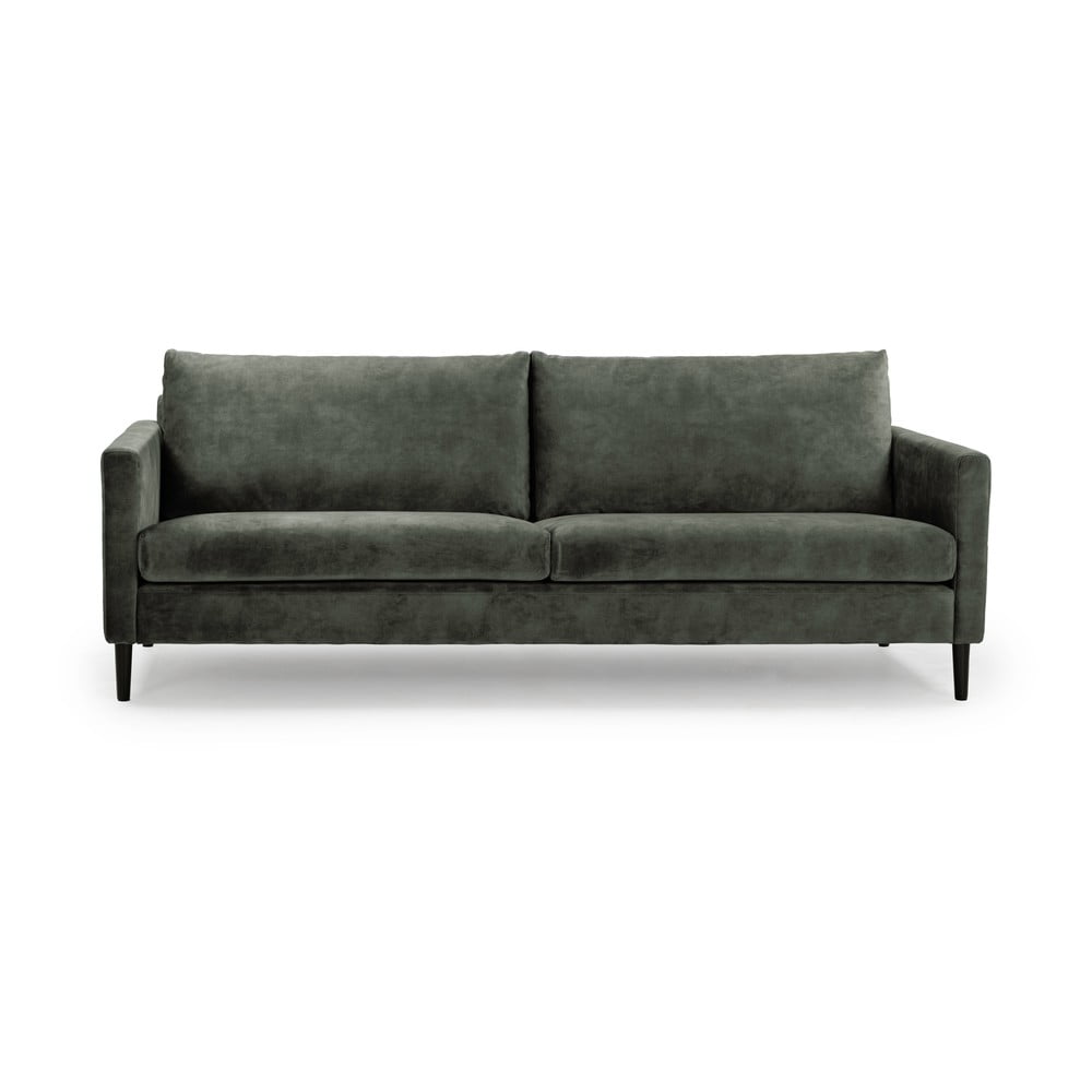 Canapea verde/gri din catifea 220 cm Adagio – Scandic 220 imagine model 2022