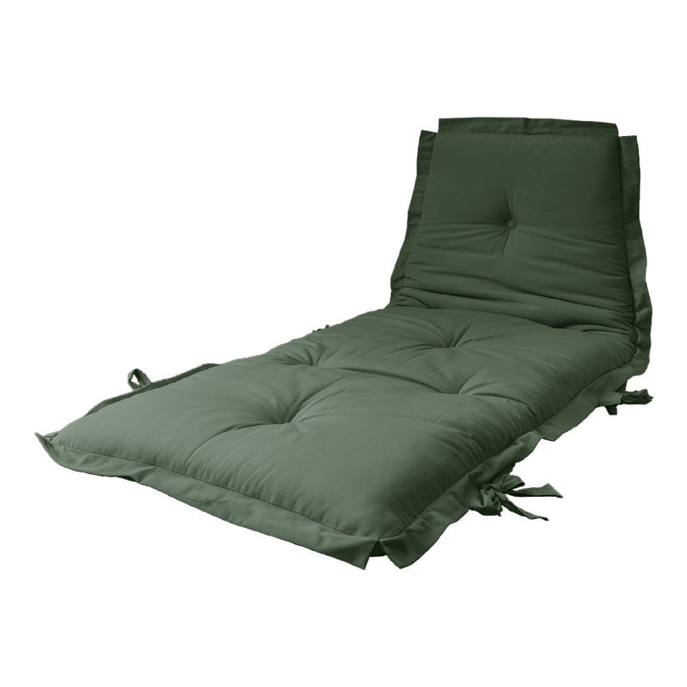 Futon variabil Karup Design Sit & Sleep Olive Green, 80 x 200 cm bonami.ro