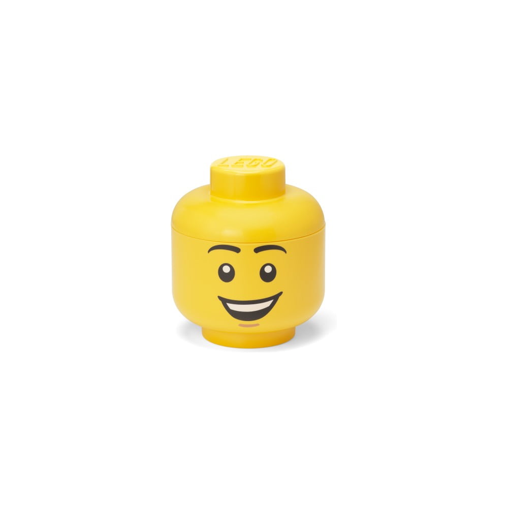 Cutie de depozitare pentru copii din plastic Head – LEGO®