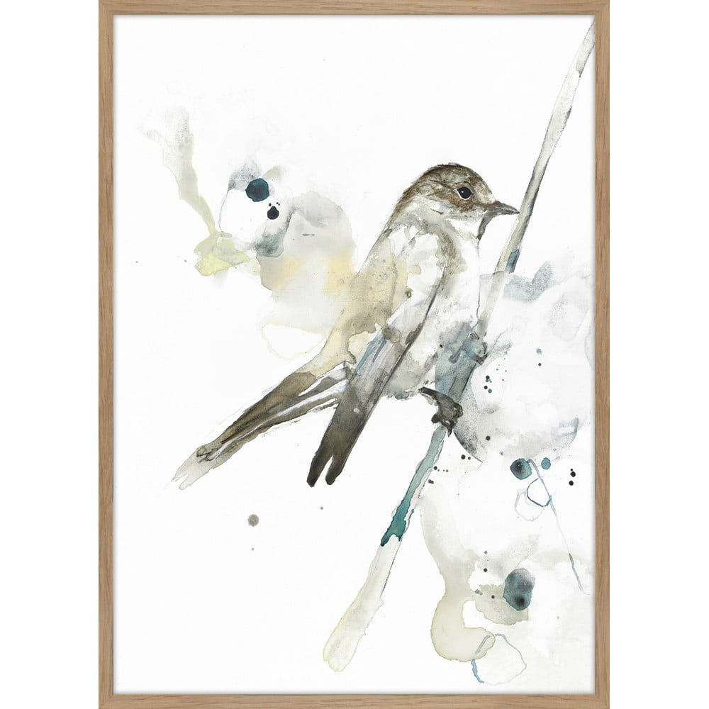 Poster cu ramă 50x70 cm Bird 2 – Malerifabrikken