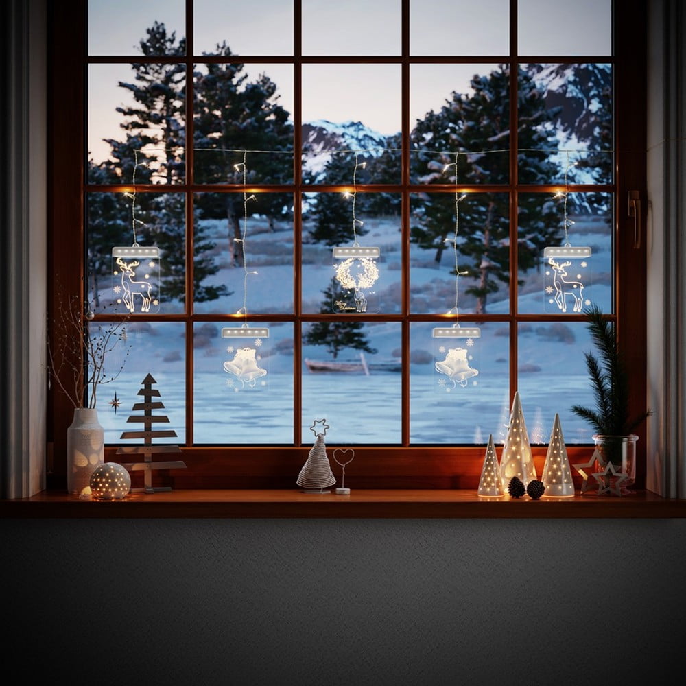 Ghirlandă luminoasă de Crăciun 150 cm Reindeersmess – DecoKing 150 pret redus