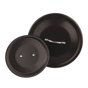 Capac din aluminiu pentole agnelli, ø 24 cm, negru
