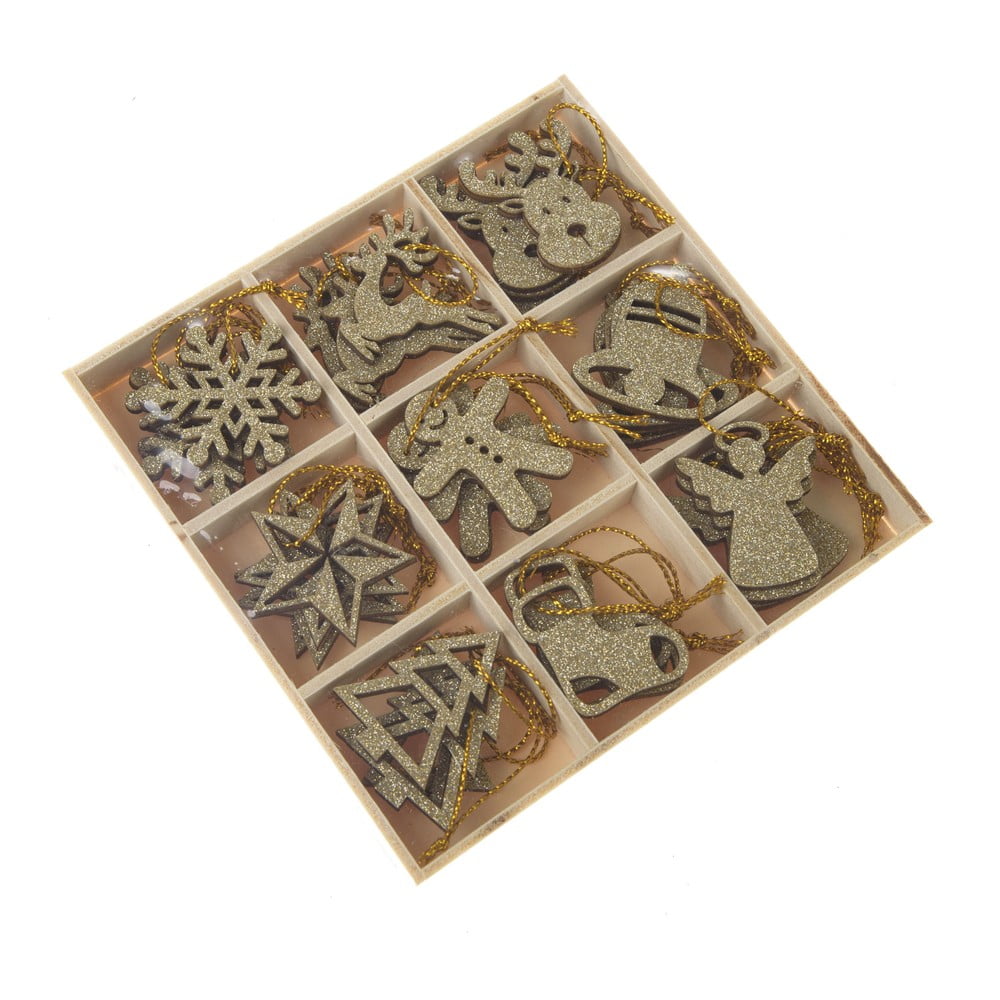 Ornamente de crăciun 36 buc. – dakls