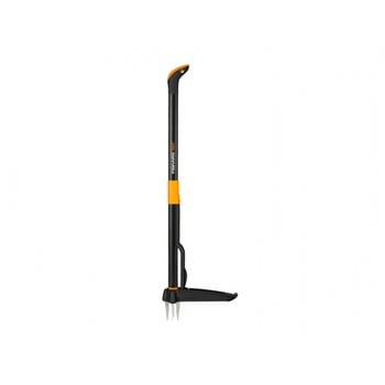 Unealtă din metal de scos buruieni fiskars xact, negru
