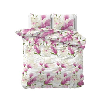 Lenjerie din flanelă pentru pat dublu sleeptime olivia, 200 x 220 cm