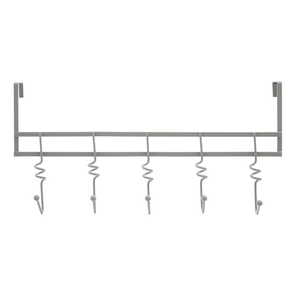 Cuier de ușă gri din metal 46 cm Jaxen – Premier Housewares