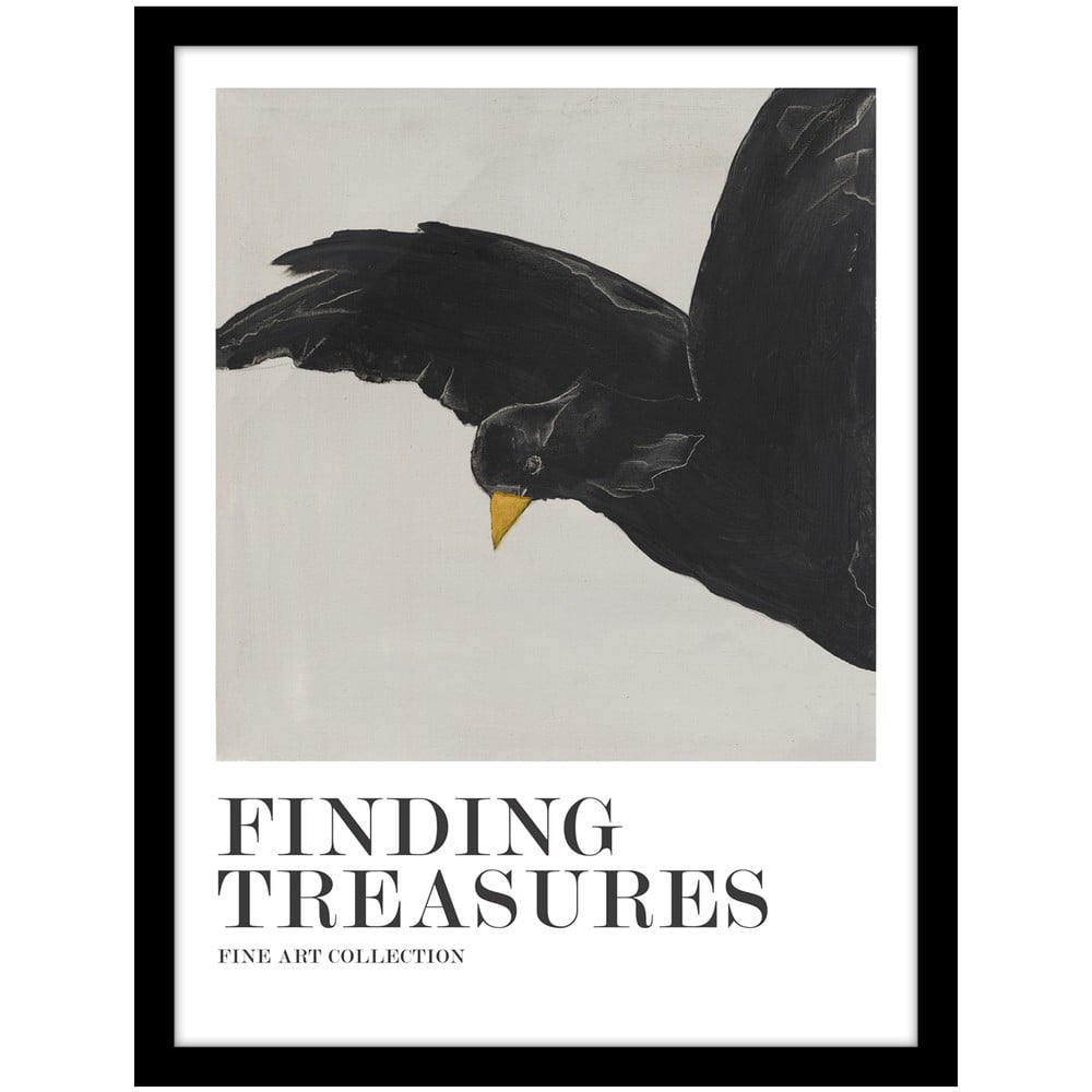 Poster cu ramă 32x42 cm Finding Treasures – Malerifabrikken