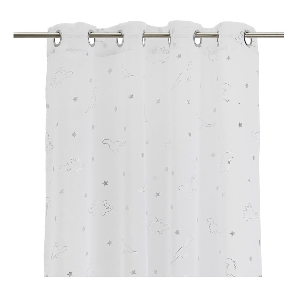 Perdea albă/argintie 140x260 cm Dinos – Casa Selección
