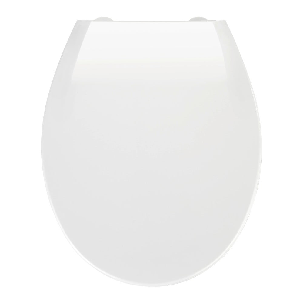Capac WC cu închidere lentă Wenko Kos, 44 x 37 cm, alb bonami.ro