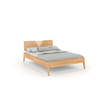Pat din lemn de fag skandica visby wolomin, 140 x 200 cm, natural