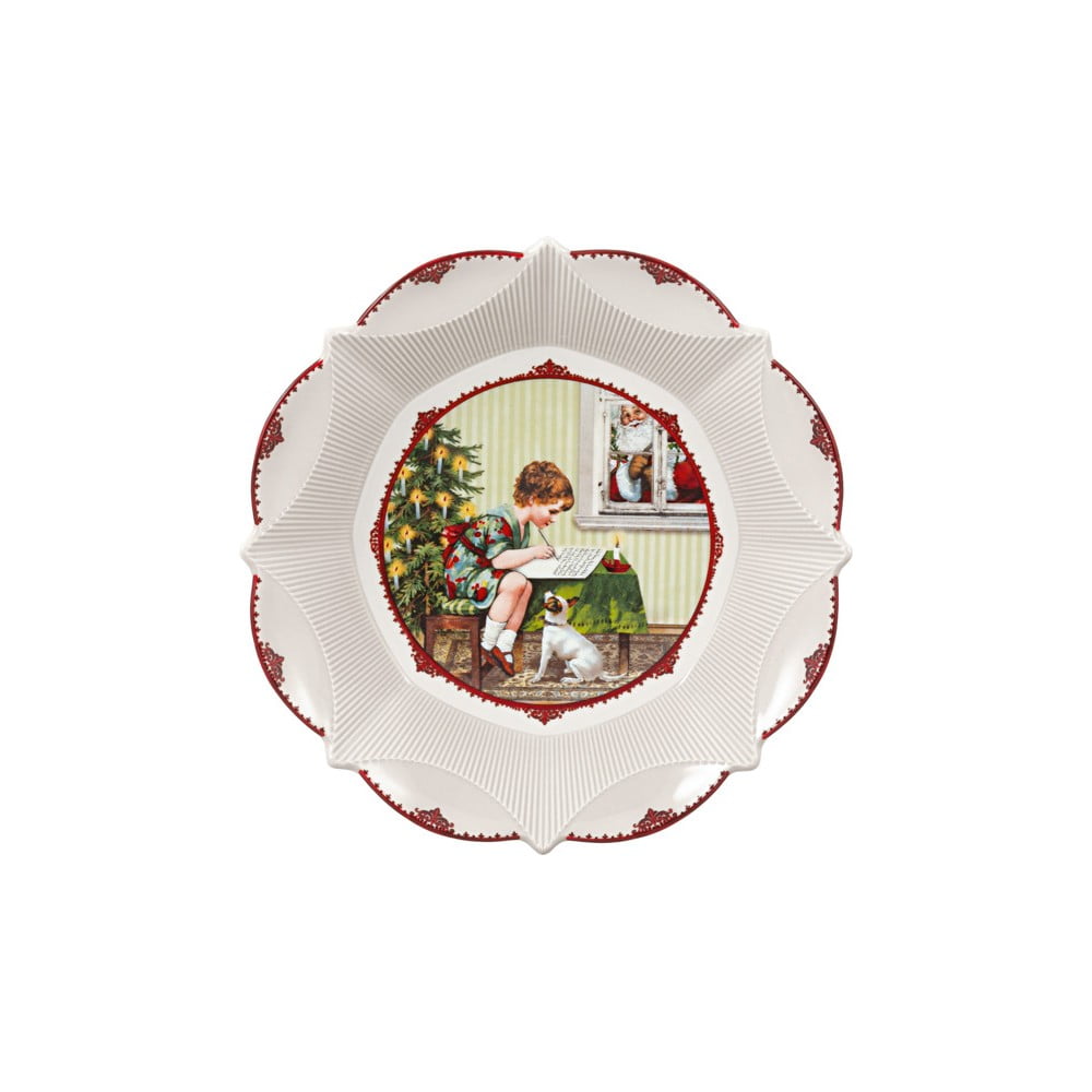 Bol din porțelan cu motiv de crăciun villeroy & boch, ø 16,4 cm