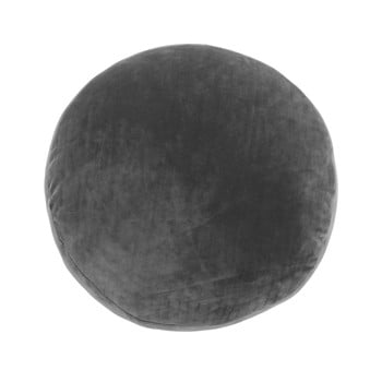 Pernă decorativă din microfibră tiseco home studio marshmallow, ø 40 cm, gri