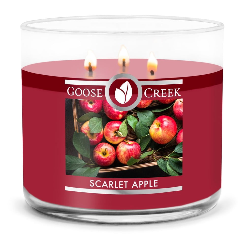 Lumânare parfumată Goose Creek Scarlet Apple, timp de ardere 35 h Apple pret redus