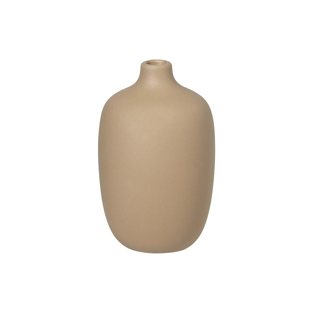 Poza Vaza din ceramica Blomus Ceola, inaltime 13 cm, bej