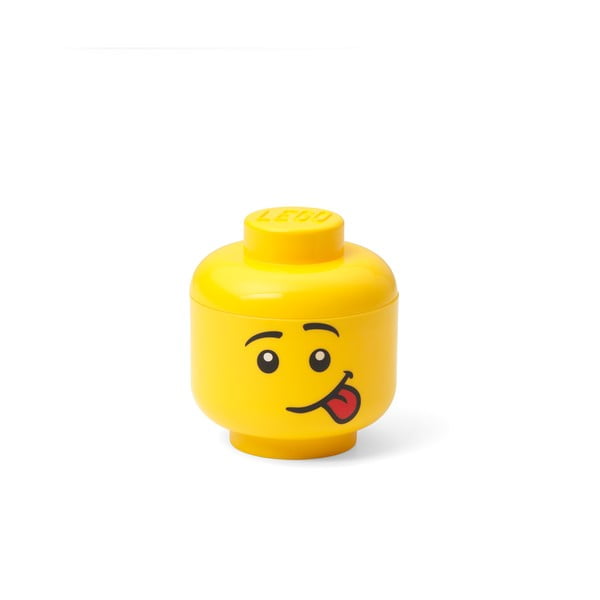 Cutie de depozitare în formă de figurină LEGO® silly, 10,5 x 10,6 x 12 cm