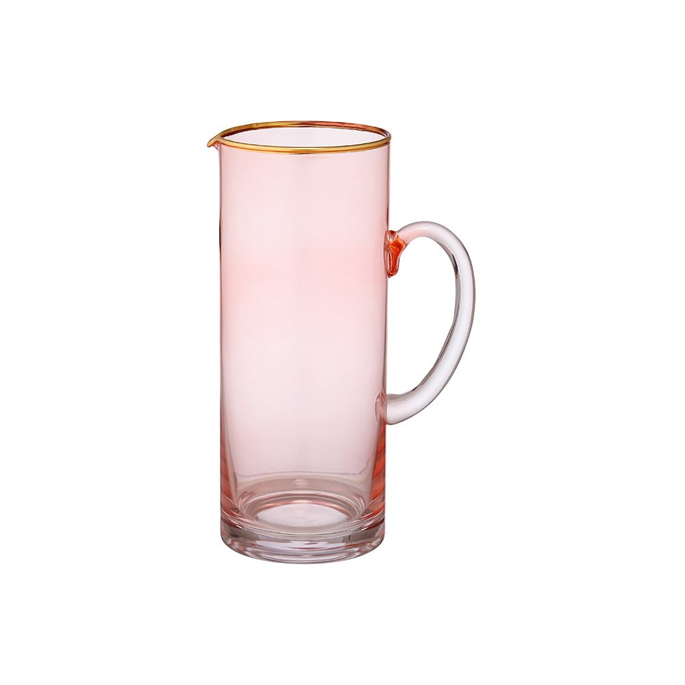 Carafă din sticlă Ladelle Chloe, 1,65 l, roz bonami.ro imagine 2022