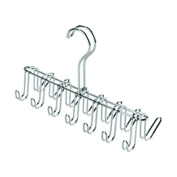 Cuier metalic pentru cravate și curele idesign classico, 26 x 17 cm
