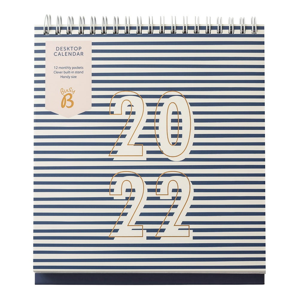 Calendar de birou busy b stripes
