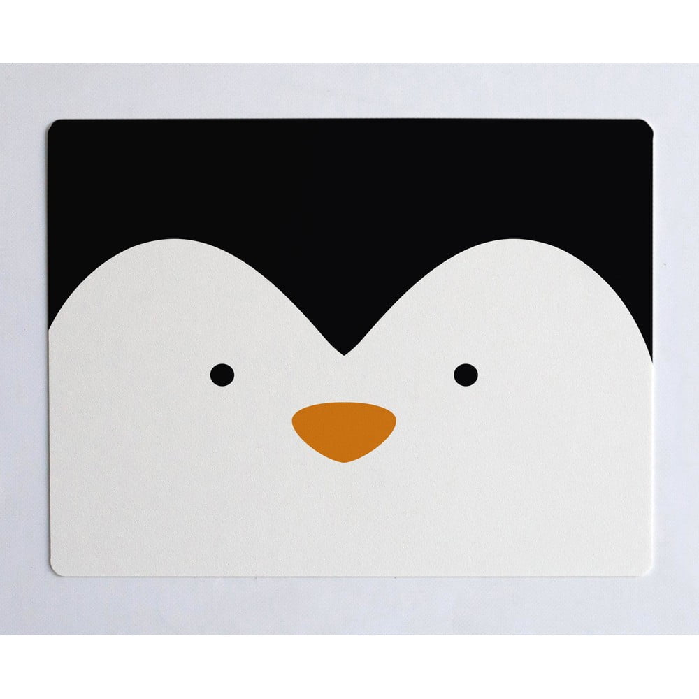 Protecție pentru masă sau birou Little Nice Things Penguin, 55 x 35 cm Birotică