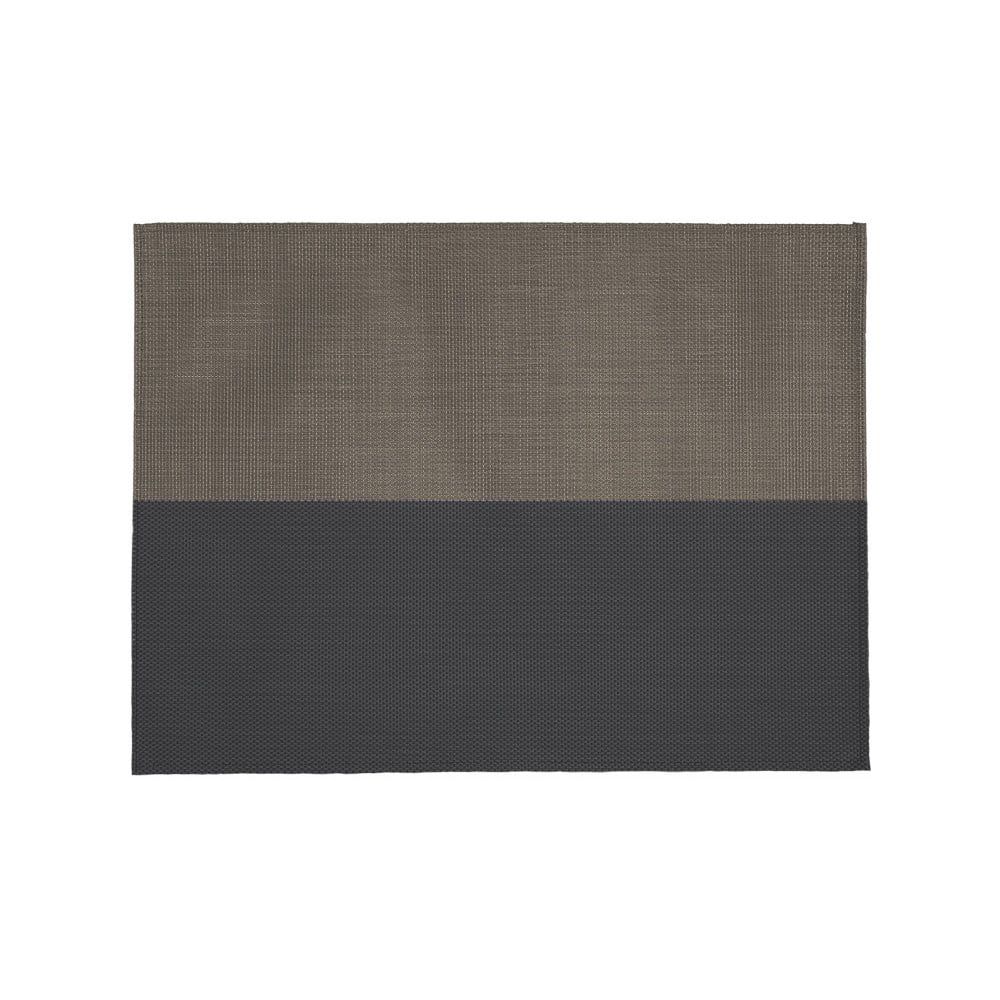 Suport pentru farfurie Tiseco Home Studio Stripe, 33 x 45 cm, bej - negru