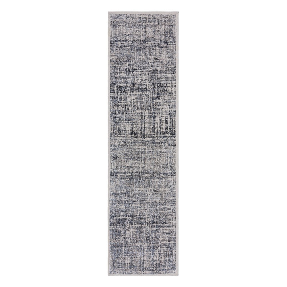 Covor tip traversă albastru 80x300 cm Eris Trace – Flair Rugs