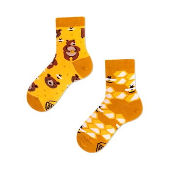 Șosete pentru copii many mornings honey bear, măr. 23–26
