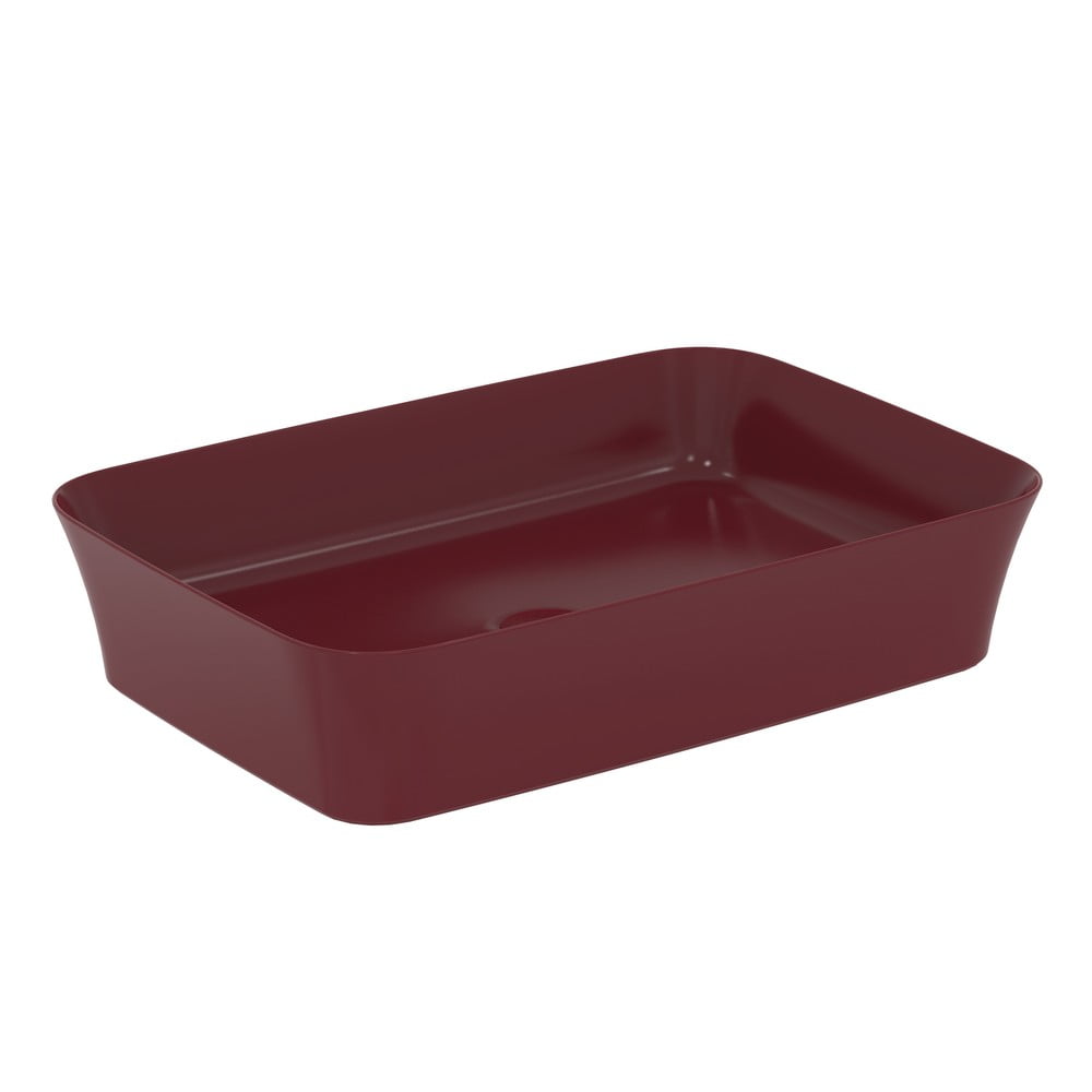 Chiuvetă burgundy din ceramică 55x38 cm Ipalyss – Ideal Standard