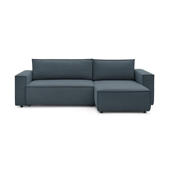 Colțar extensibil reversibil bobochic paris nihad, albastru închis