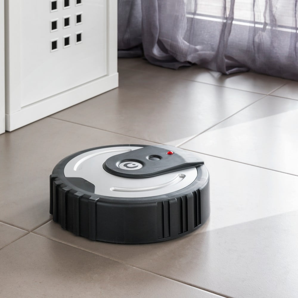 Robot smart pentru curățare podea InnovaGoods Floor Cleaner, negru bonami.ro
