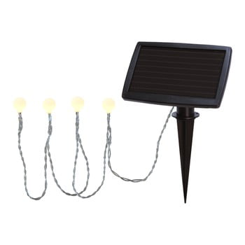 Șirag luminos solar led star trading balls, 20 becuri