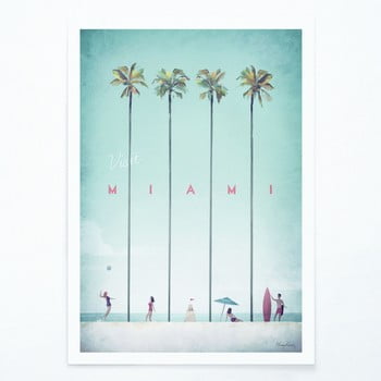 Poster travelposter miami, a3