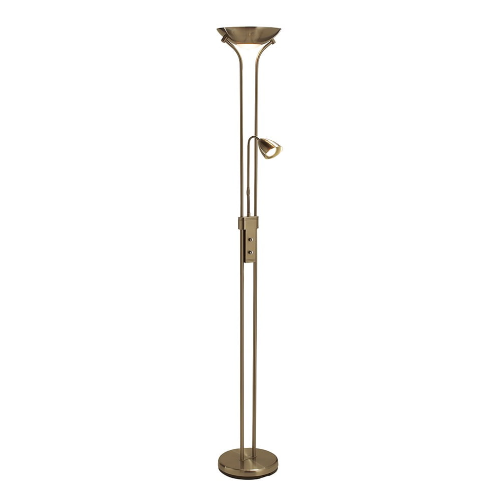 Lampadar în culoarea bronz cu abajur din metal (înălțime 180 cm) Detroit – Markslöjd