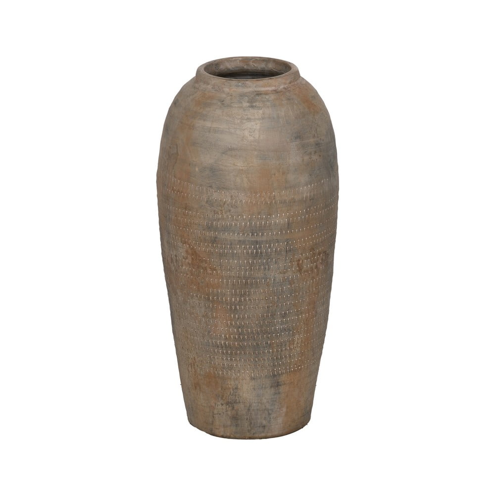 Vază maro din ceramică înaltă (înălțime 49 cm) Antigo – Ixia