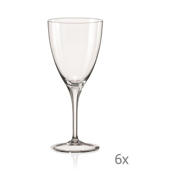 Set 6 pahare pentru vin crystalex kate, 250 ml