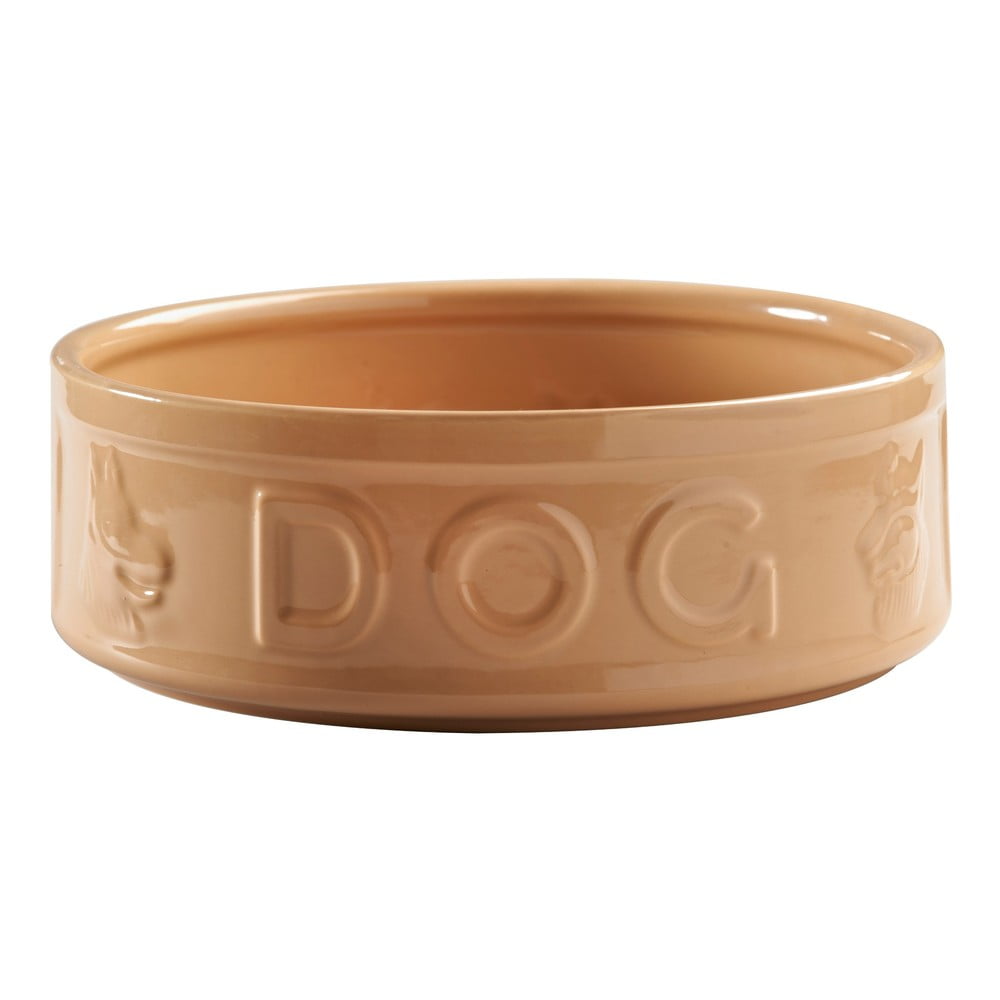 Bol din ceramică pentru câini Mason Cash Dog Cane, ø 25 cm