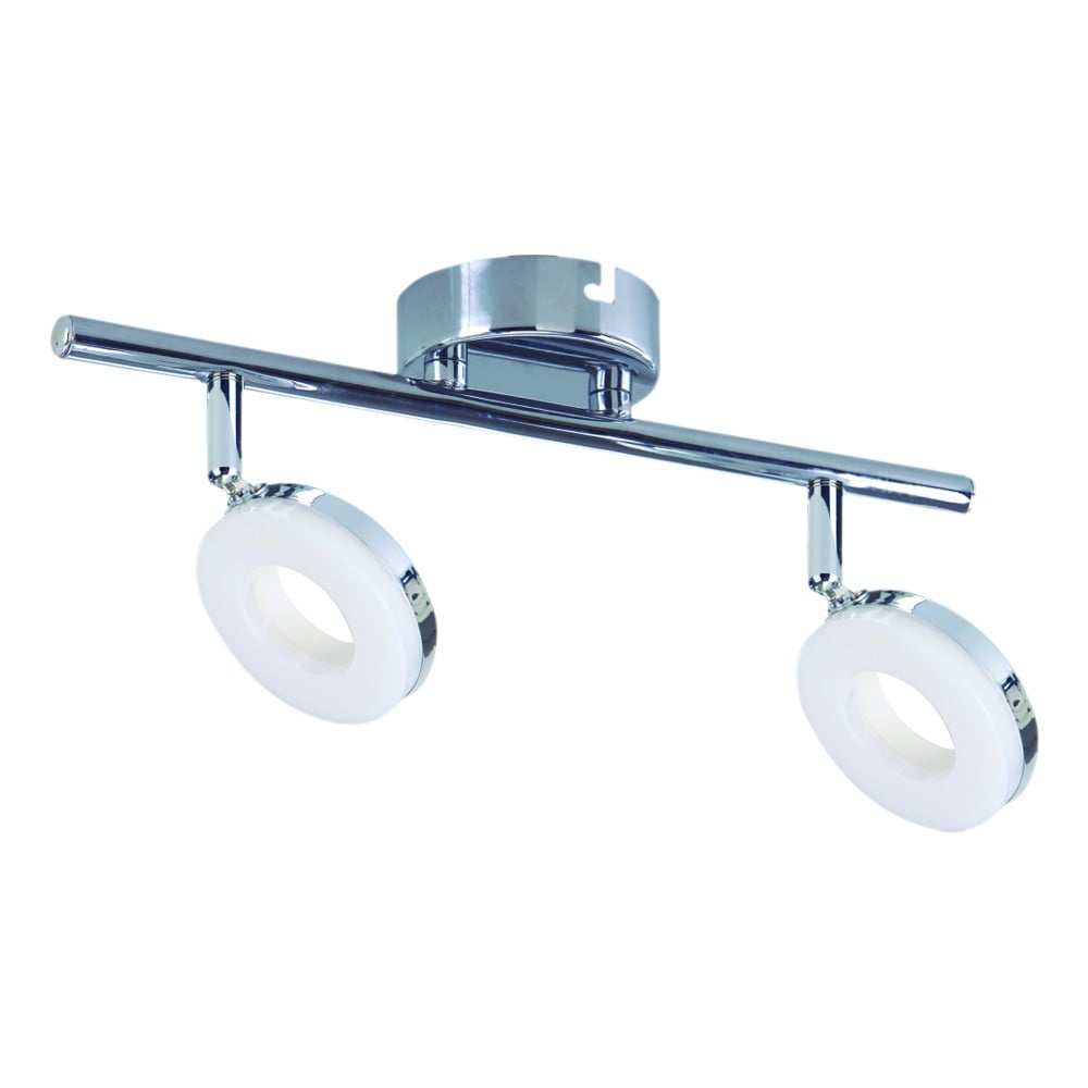 Plafonieră argintiu-lucios LED 27x16 cm Thema – Candellux Lighting