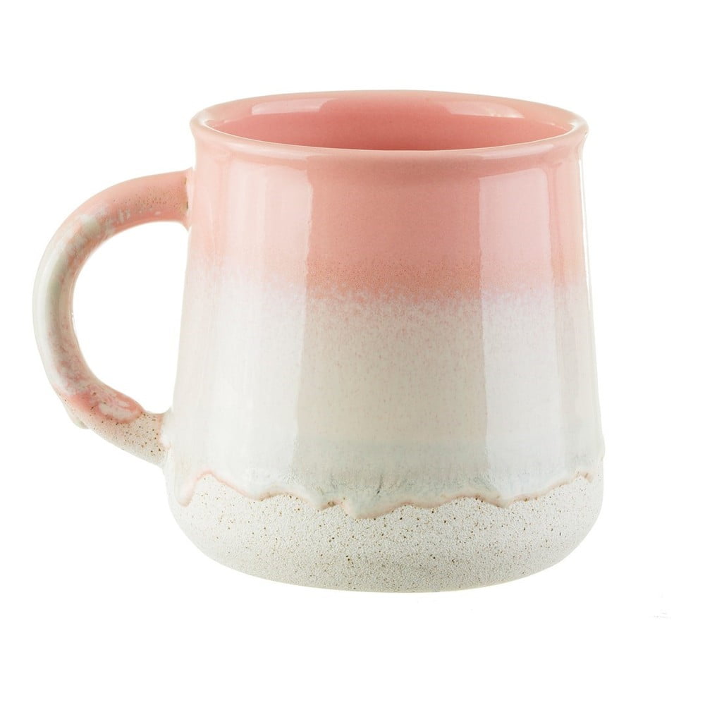 Cană din gresie ceramică Sass & Belle Mojave, 450 ml, roz bonami.ro imagine 2022