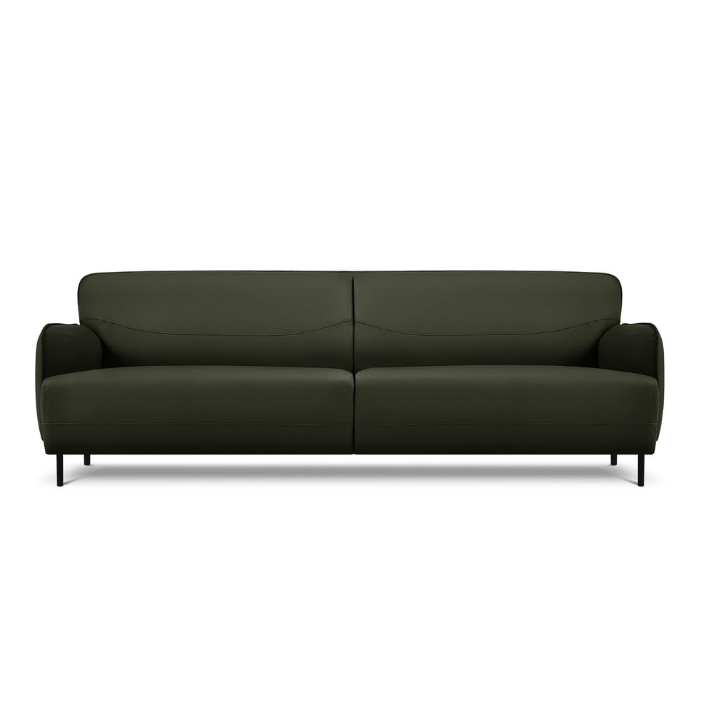 Poza Canapea din piele Windsor & Co Sofas Neso, 235 x 90 cm, verde