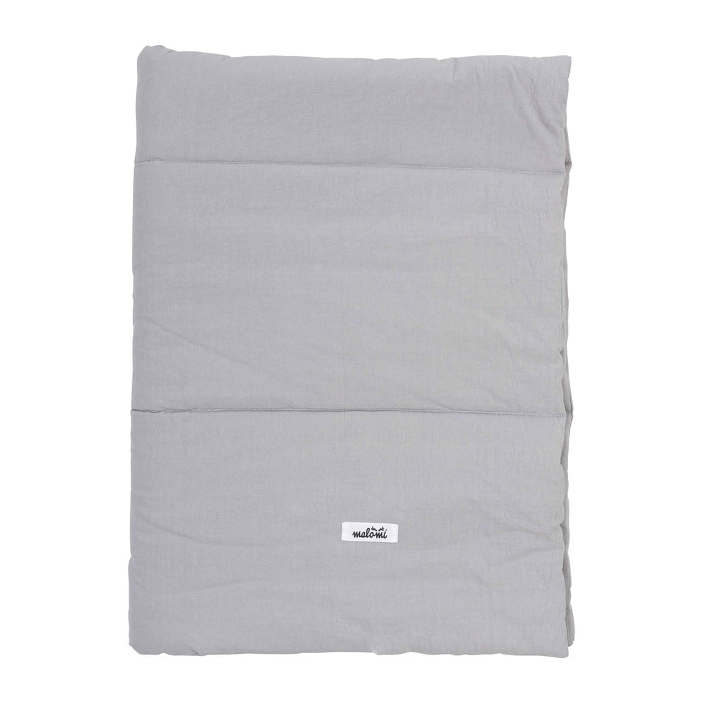 Pătură pentru copii gri deschis din bumbac 100×135 cm – Malomi Kids 100x135 pret redus