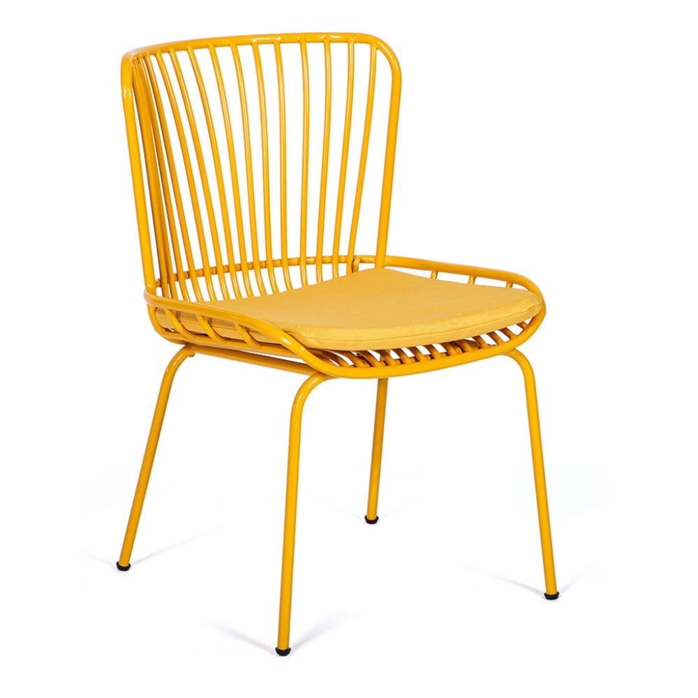 Set 2 scaune de grădină Le Bonom Rimini, galben Bonami Selection