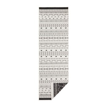 Covor adecvat pentru exterior bougari twin supreme daro, 80 x 250 cm, negru-crem