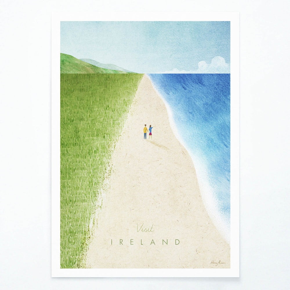 Poster Travelposter Ireland, A3 bonami.ro imagine 2022